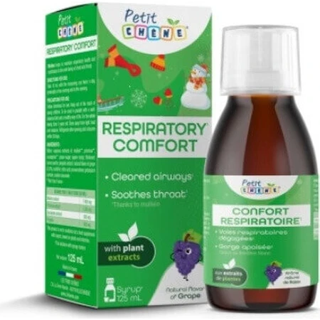 Petit Respiratory comfort сироп дитячий 125 мл 1×125 мл, сироп для підтримки дихання та заспокоєння горла: ціни та характеристики