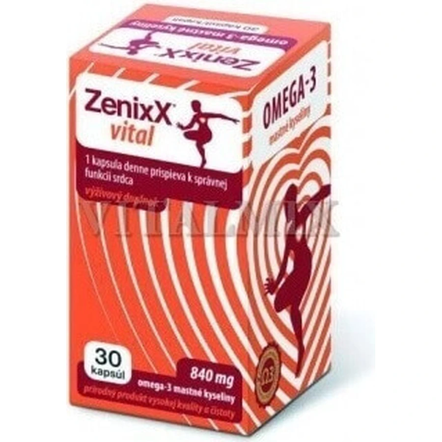 ZenixX VITAL 1×30 cps, пищевая добавка: цены и характеристики