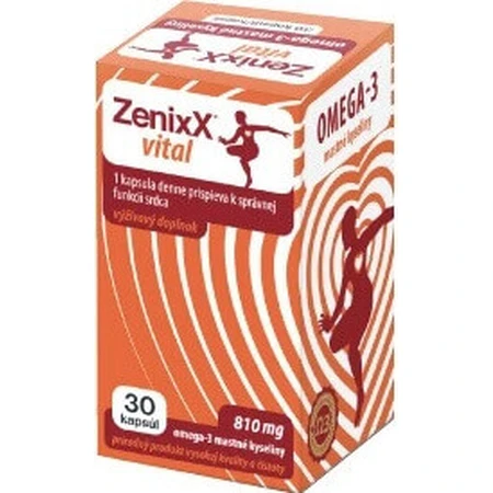 ZenixX VITAL 1×30 cps, пищевая добавка: цены и характеристики