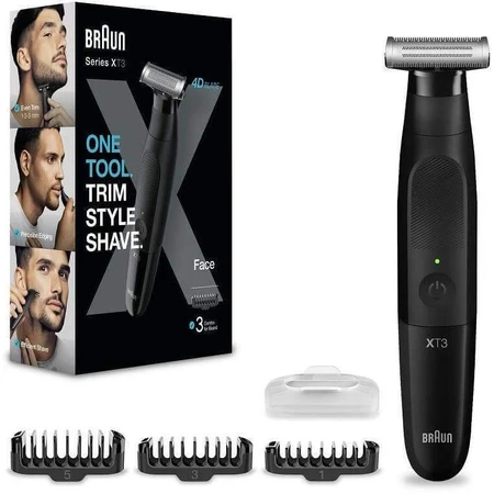Тример для бороди Braun X Series XT3100 для видалення волосся на обличчі: ціни та характеристики