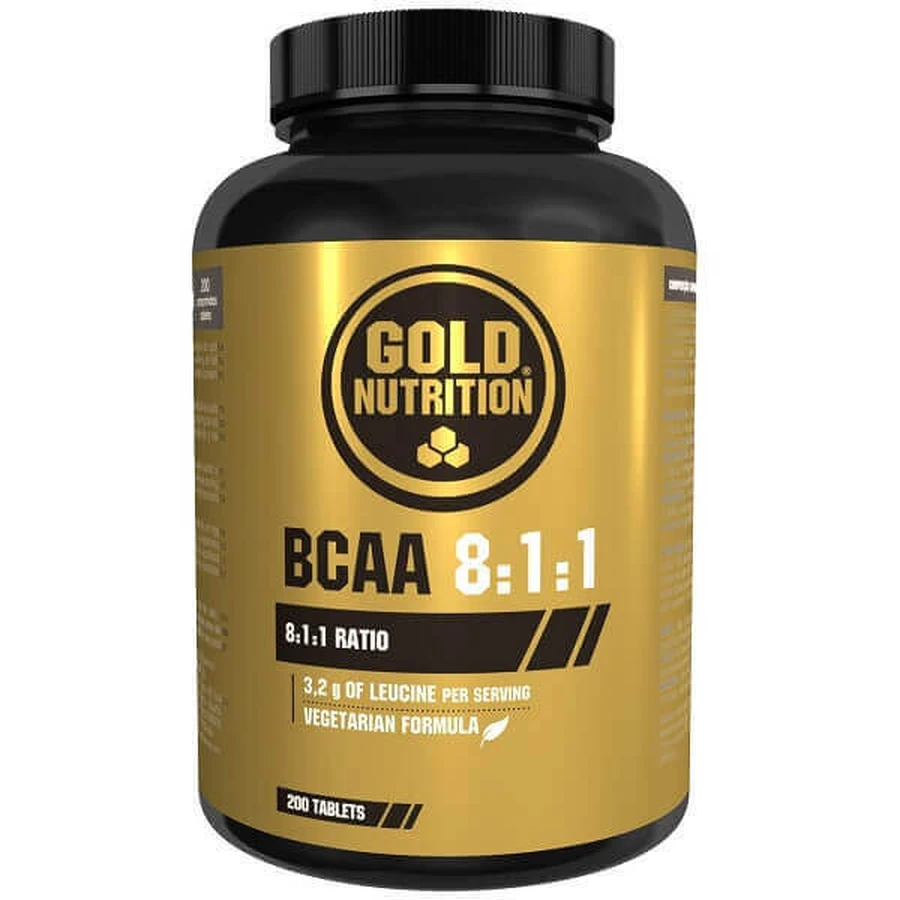 BCAA 8:1:1, 200 таблеток, Gold Nutrition: цены и характеристики