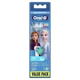 Oral-B Kids Stages Power, щетина электрической зубной щетки, Frozen EB10s-4, старше 3 лет, ультратонкая, 4 штуки