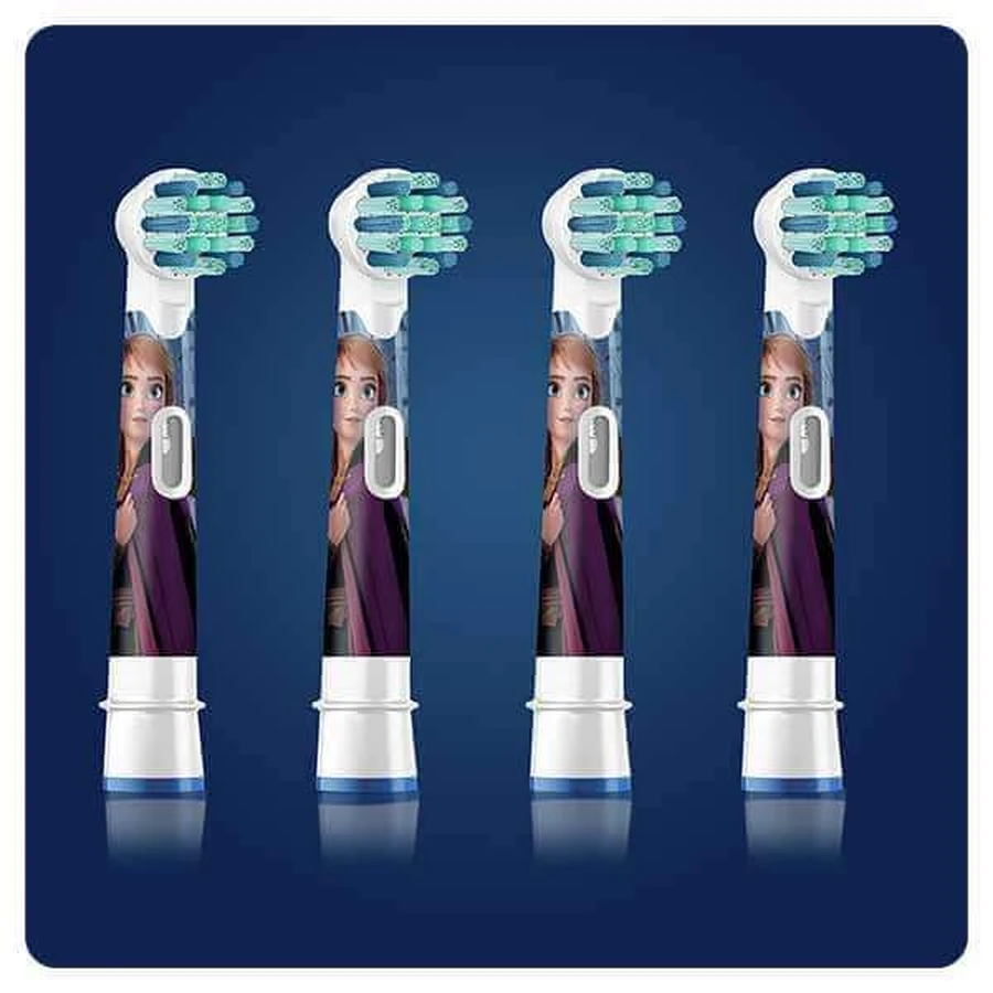 Oral-B Kids Stages Power, щетина електричної зубної щітки, заморожена EB10s-4, від 3 років, ультратонка, 4 шт.: ціни та характеристики