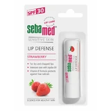 Захисний бальзам для губ з SPF 30 Полуниця, 4,8 г, Sebamed