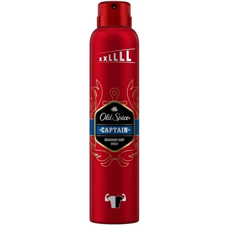 Old Spice Captain deo спрей XXL з нотами сандалу та цитрусових 250 мл: ціни та характеристики