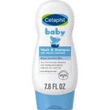 Гель-шампунь детский Cetaphil Baby Wash & Shampoo с календулой, 230 мл