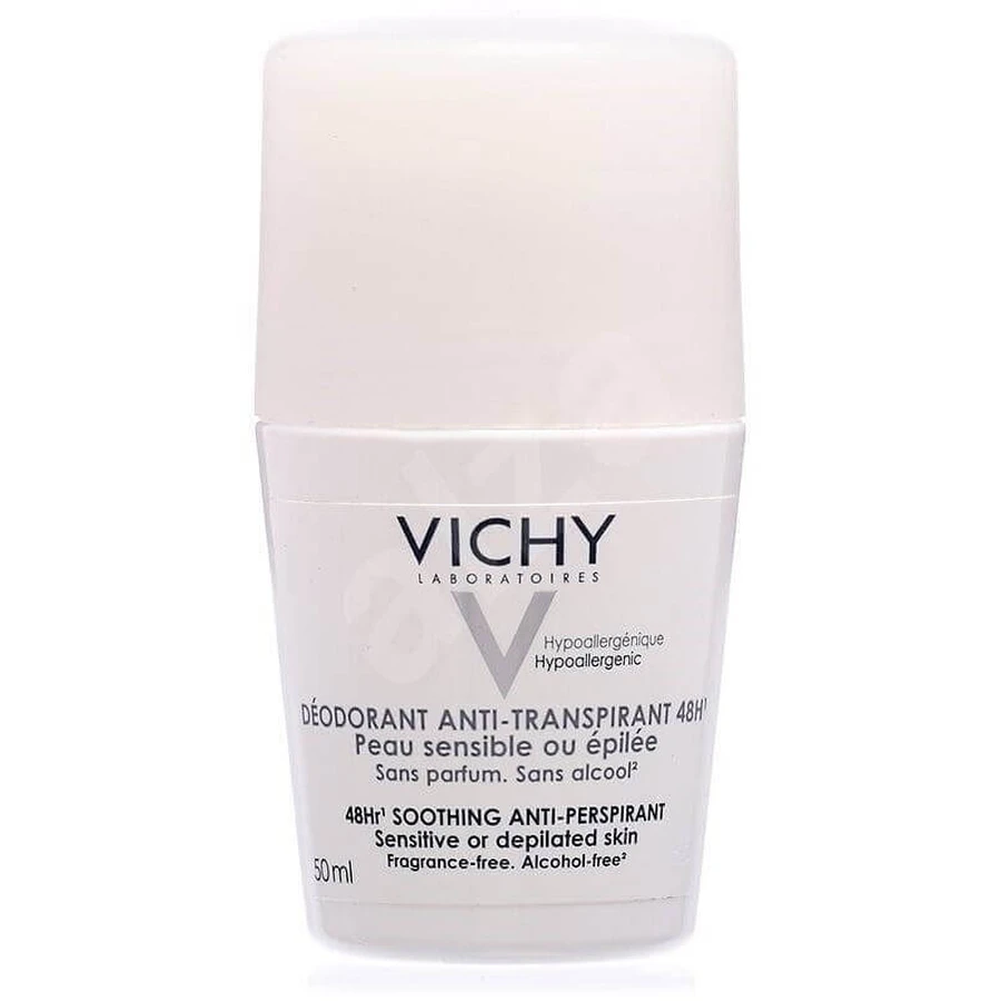 Vichy Deo Анти-транспірант, антиперспірант-ролик для чутливої шкіри 50 мл: ціни та характеристики