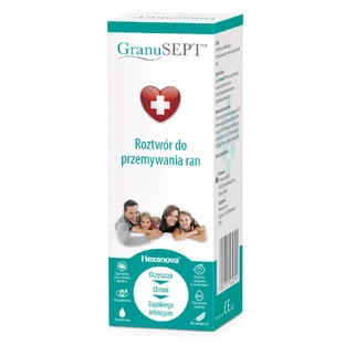 GranuSEPT, раствор для очищения ран, 60 мл