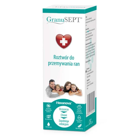 GranuSEPT, раствор для очищения ран, 60 мл: цены и характеристики