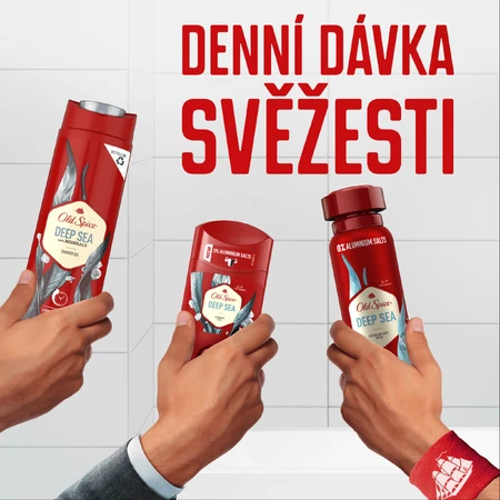 Дезодорант Old Spice Deep Sea Твердий з ароматом морських цитрусових і квітів 50 мл: ціни та характеристики