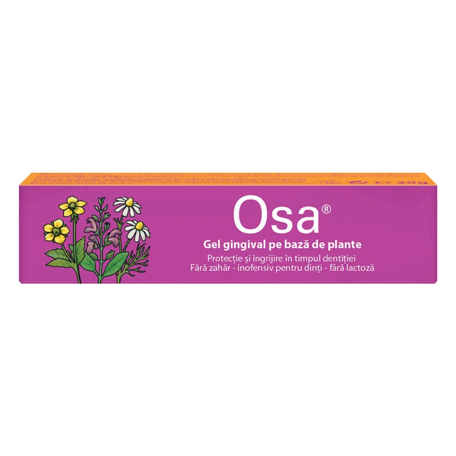Osa Pflanzen Zahngel Растительный успокаивающий гель при прорезывании зубов, 20 г: цены и характеристики