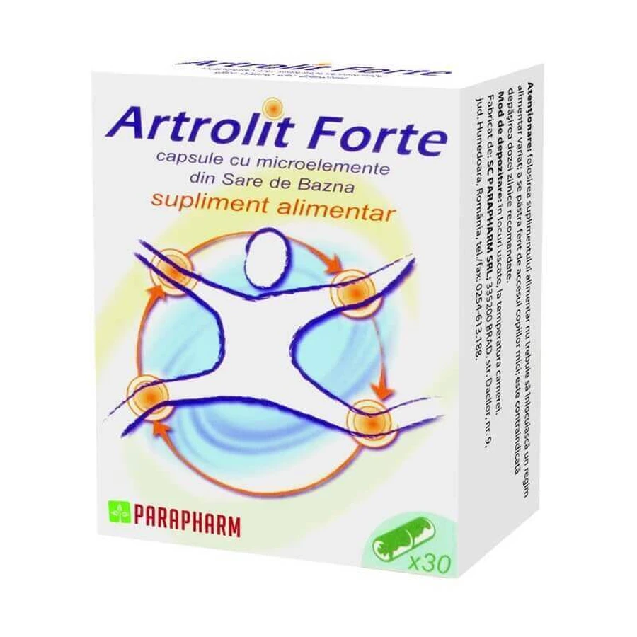 Артроліт Форте Parapharm Artrolit Forte, 30 капсул: ціни та характеристики