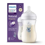 Avent Natural Response, пляшечка з чутливою соскою, коала, потік 3, SCY903/67, після 1 місяця, 260 мл: ціни та характеристики