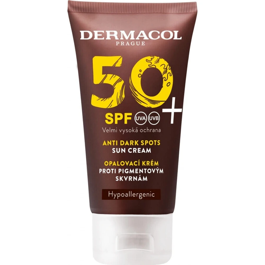 Dermacol SUN Сонцезахисний крем SPF50+ проти пігментних плям 1×50 мл, сонцезахисний крем: ціни та характеристики