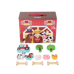 Деревянная игра Farm Life, +18 месяцев, AcSmart