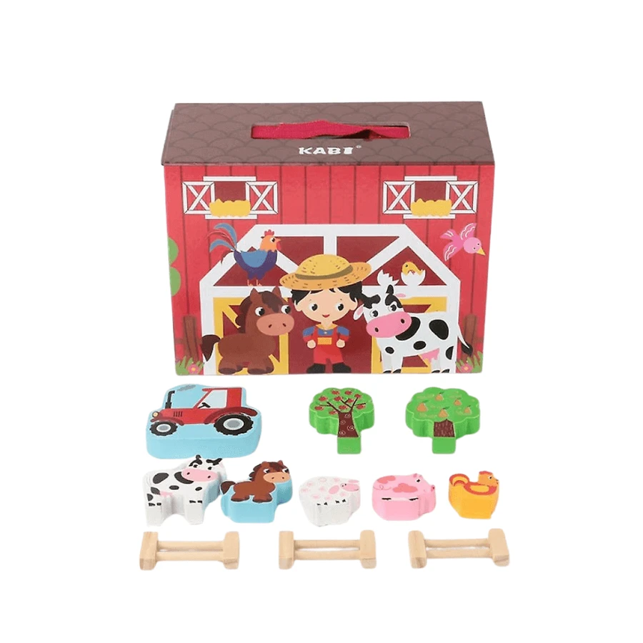 Деревянная игра Farm Life, +18 месяцев, AcSmart: цены и характеристики