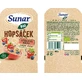 Sunar Organic фруктовые капсулы Hopsáek клубника, банан, черная смородина и овсянка 100 г