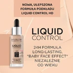 Тональний крем Eveline Cosmetics Liquid Control HD 24H з крапельницею 035 Natural Beige, 32 мл: ціни та характеристики