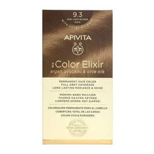 Фарба для волосся My Colour Еліксир, дуже світлий русявий золотистий N9.3, 155 мл, Apivita