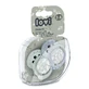 Canpol Lovi Blossom Blue Динамическая силиконовая пустышка 22/922BOY 3-6 месяцев, 2 шт.
