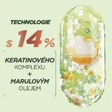 Garnier Фруктова бомба для волосся з кератином прощавай, пошкоджене волосся 320 мл