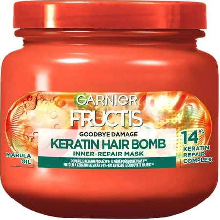Garnier Fructis Goodbye damage keratin hair bomb маска для волос 320 мл: цены и характеристики
