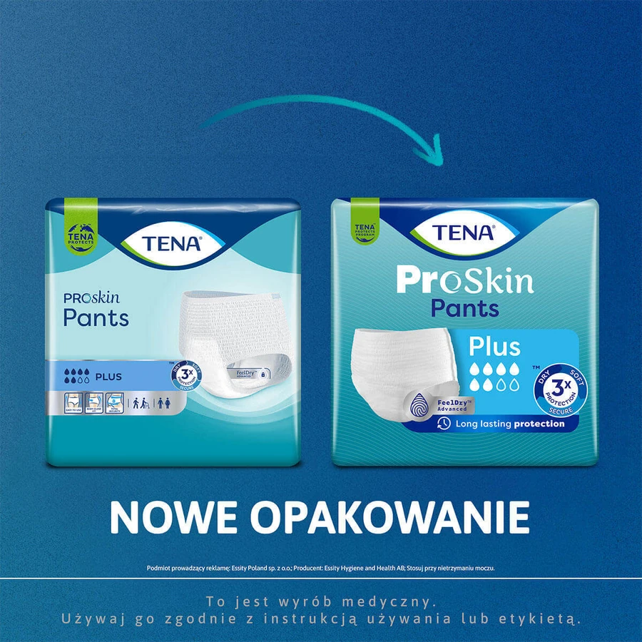Tena Pants ProSkin, хонічні трусики, розмір S, 65-85 см, Plus, 15 штук: ціни та характеристики