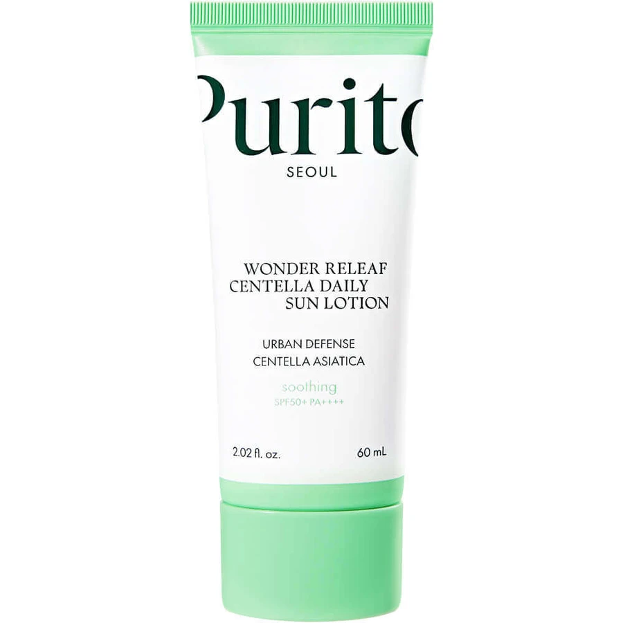 Лосьон - крем для лица Centella Daily Sun Lotion SPF 50+, PA ++++ Wonder Releaf, 60 мл, Purito: цены и характеристики