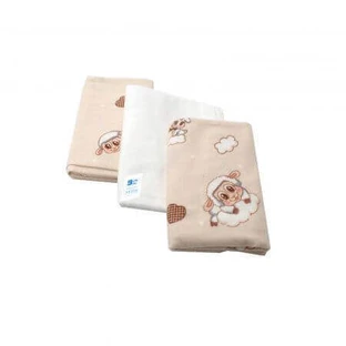 Салфетка из фетра Oita Cream, 70 x 80 см, 3 штуки, Baltic Bebe