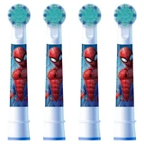 Oral-B Pro Kids, щетина электрической зубной щетки, Человек-паук, старше 3 лет, ультратонкая, 4 штуки