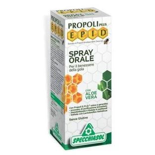 Спрей оральный Specchiasol PropoliPlus Epid с алоэ, 15 мл