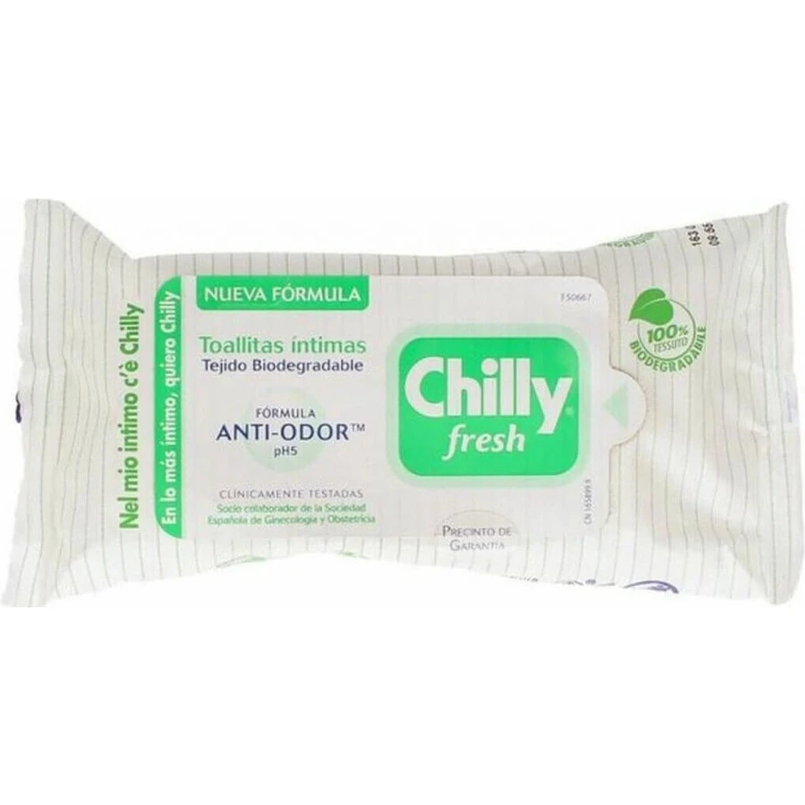 Салфетки Chilly Fresh 1×12 шт, салфетки: цены и характеристики