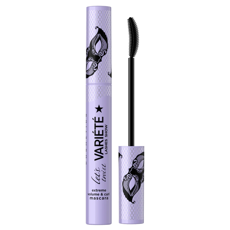 Eveline Cosmetics Variete Lashes Show Let's Twist Туш для вій чорна, 10 мл: ціни та характеристики