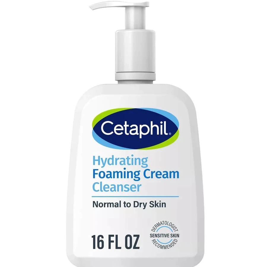 Крем-пенка для лица очищающая Cetaphil Hydrating Foaming Cream Cleanser увлажняющая, 473 мл: цены и характеристики