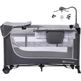 Дорожнє ліжечко Kinderkraft Leody з аксесуарами Leody Grey