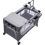 Дорожнє ліжечко Kinderkraft Leody з аксесуарами Leody Grey: ціни та характеристики
