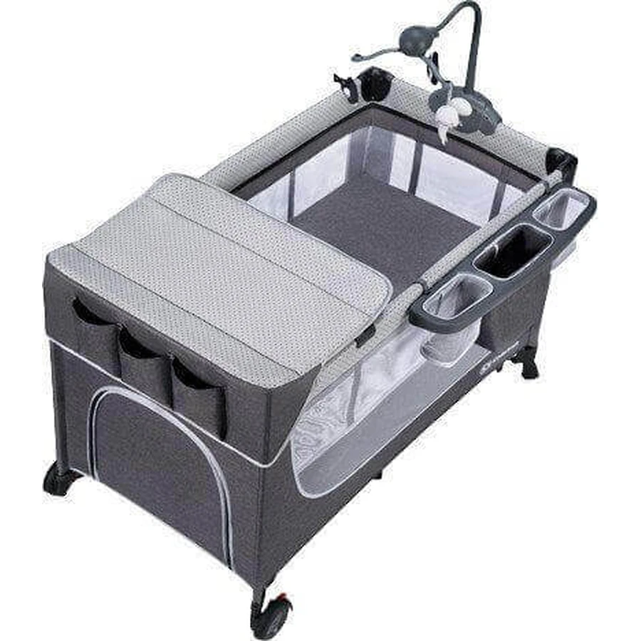 Дорожнє ліжечко Kinderkraft Leody з аксесуарами Leody Grey: ціни та характеристики