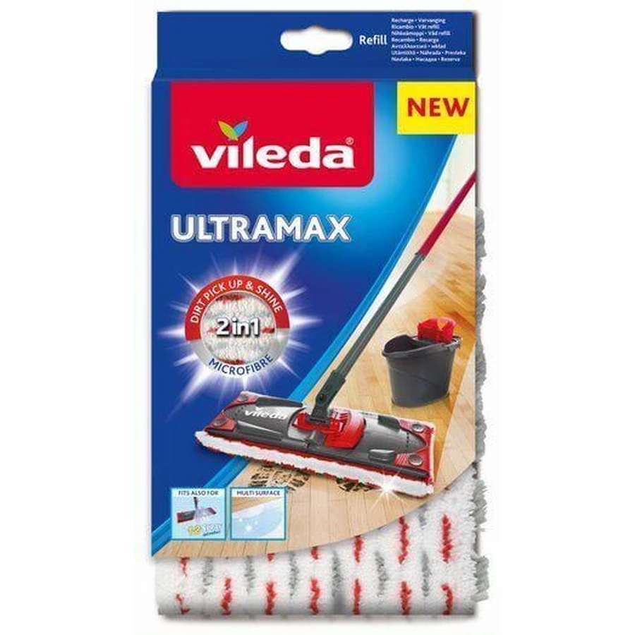 Vileda Ultramax Microfibre 2in1 replacement: цены и характеристики