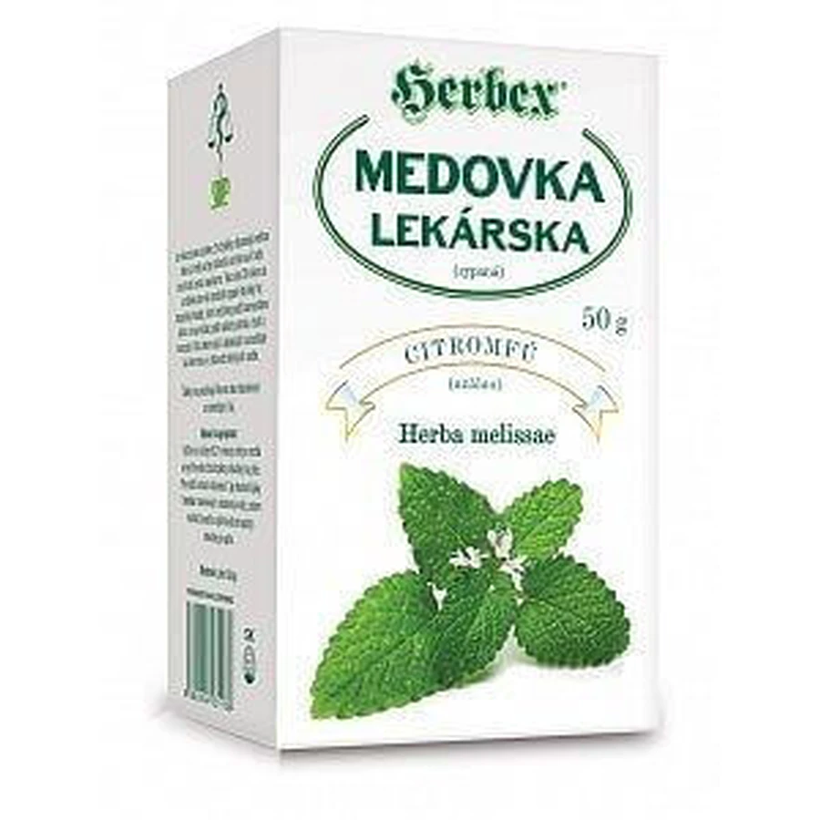 Herbex Чай з меліси листовий 50 г: ціни та характеристики