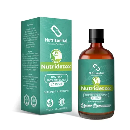 Настоянка для детоксикації, Nutridetox, Nutrisential, 100 мл: ціни та характеристики