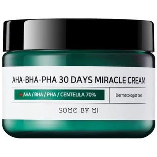 Some by me AHA BHA PHA 30 Days miracle cream, заспокійливий крем 50 мл