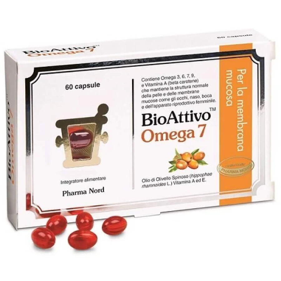 BIoActive Omega 7, 60 капсул, Pharma Nord: цены и характеристики