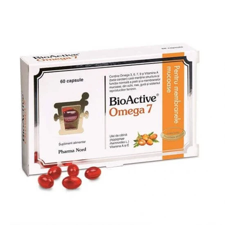 BIoActive Omega 7, 60 капсул, Pharma Nord: цены и характеристики