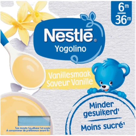 Nestlé Yogolino Молочный десерт с ванильным вкусом 4 x 100 г: цены и характеристики