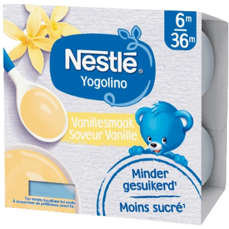 Nestlé Yogolino Молочный десерт с ванильным вкусом 4 x 100 г: цены и характеристики