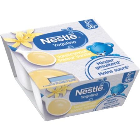 Nestlé Yogolino Молочный десерт с ванильным вкусом 4 x 100 г: цены и характеристики
