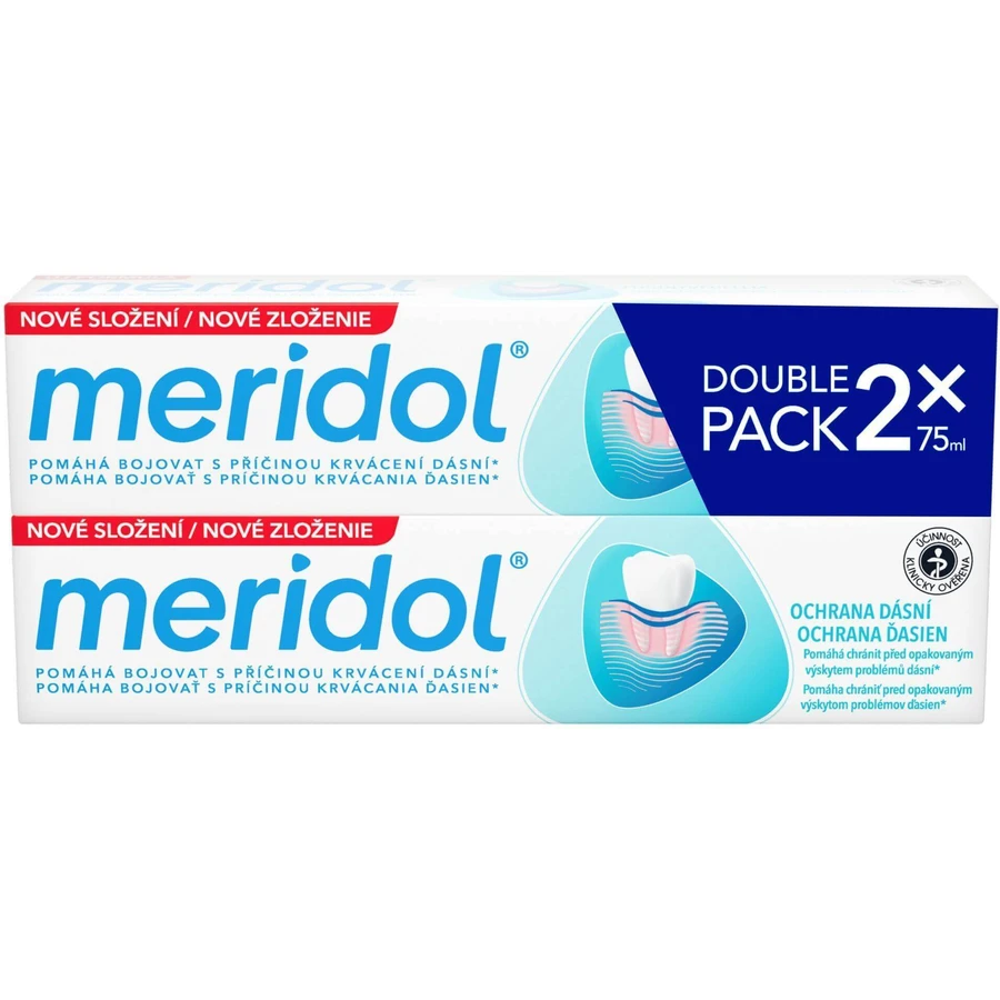 Meridol® Gum Protection Зубна паста для захисту ясен від сліз 2 х 75 мл: ціни та характеристики