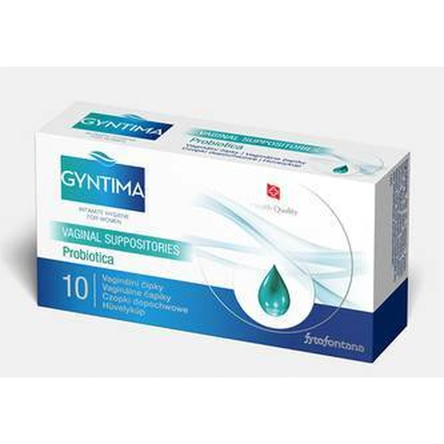 Phytofontana GYNTIMA Probiotica 1×10 шт, верхушки влагалища: цены и характеристики