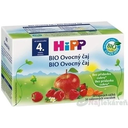 HiPP BIO Фрукты и фрукты 20×2 г, фрукты и: цены и характеристики