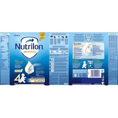 Nutrilon 4 Advanced Toddler сухе молоко ванільне 800 г: ціни та характеристики